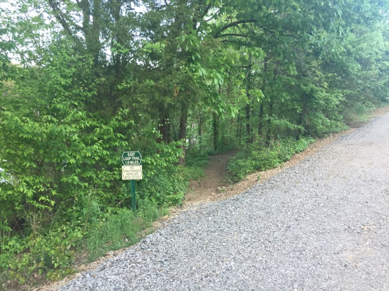 East Loop Trail Head Photo